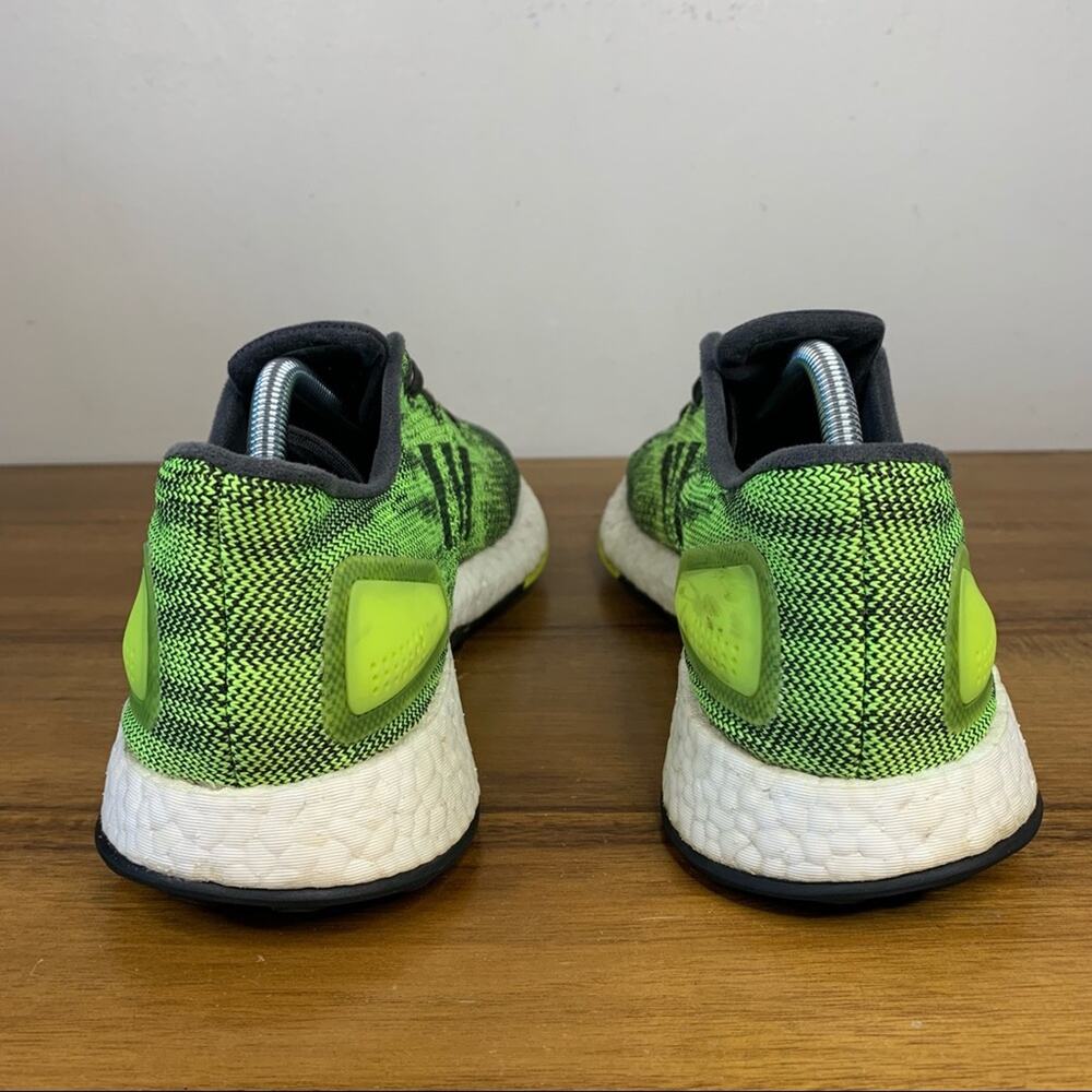 Adidas PureBoost DPR Solar Yellow Mens Running Shoe Size 10.5 - Picture 7 of 9